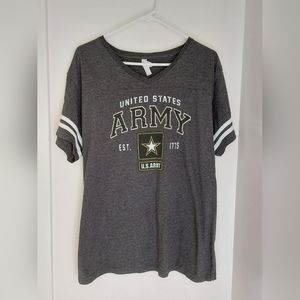 Women's Army V-Neck T-Shirt